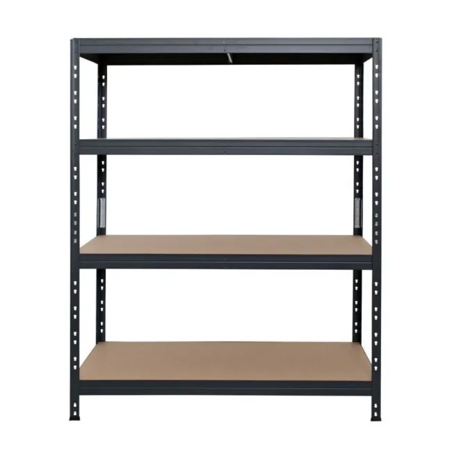 Polica metalna 180x120x45cm 4 police mdf rivet l
