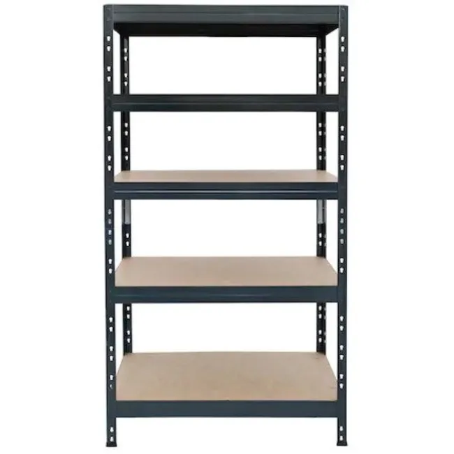 Polica metalna 180x90x40cm 5 polica mdf rivet m