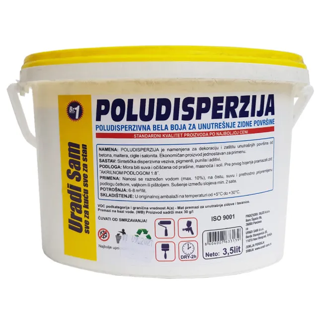 POLUDISPERZIJA URADI - SAM  3.5L