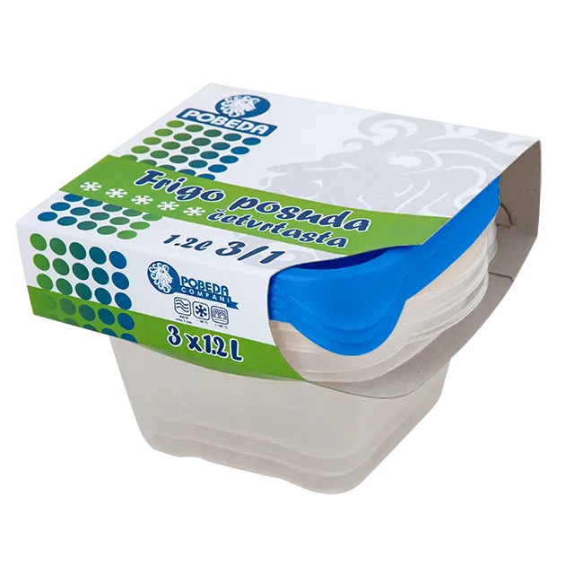 Posuda frigo četvrtasta 1,2l 3/1