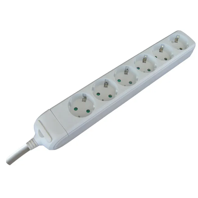 PRODUŽNI KABAL SA 6 UTIČNICA  3x1,50mm2 - 2m
