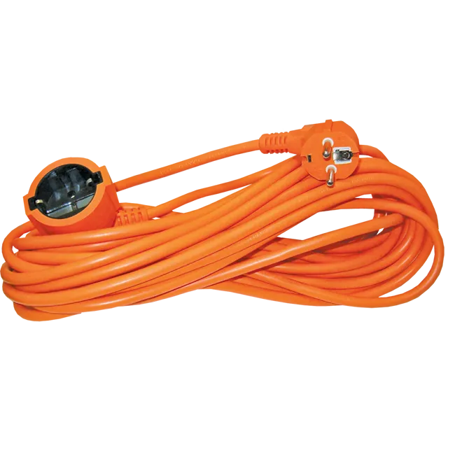 PRODUŽNI KABL ŠUKO + UTIKAČ + NATIKAČ   PP/J 3x1,5/5m - 5m