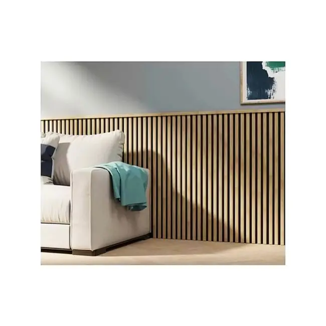 Profil završni za zidnu dekoraciju hrast 2.6m