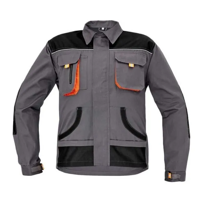 Radna bluza FRIDRICH CARL, 80% poliester, 20% pamuk  sive boje 46