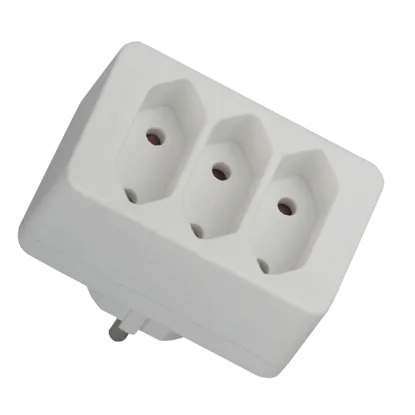 RAZVODNIK EURO TROSTRUKI 16A 250V, BELI