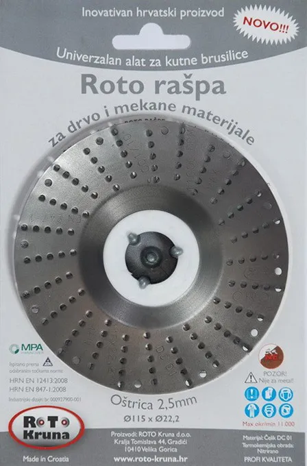 Roto turpija fi 115-2.5mm