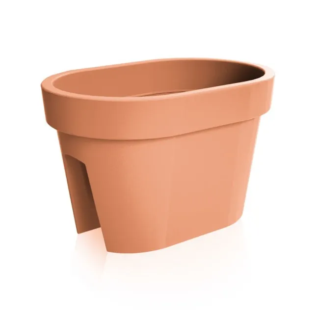 Saksija lofly za gelendere pvc 40cm