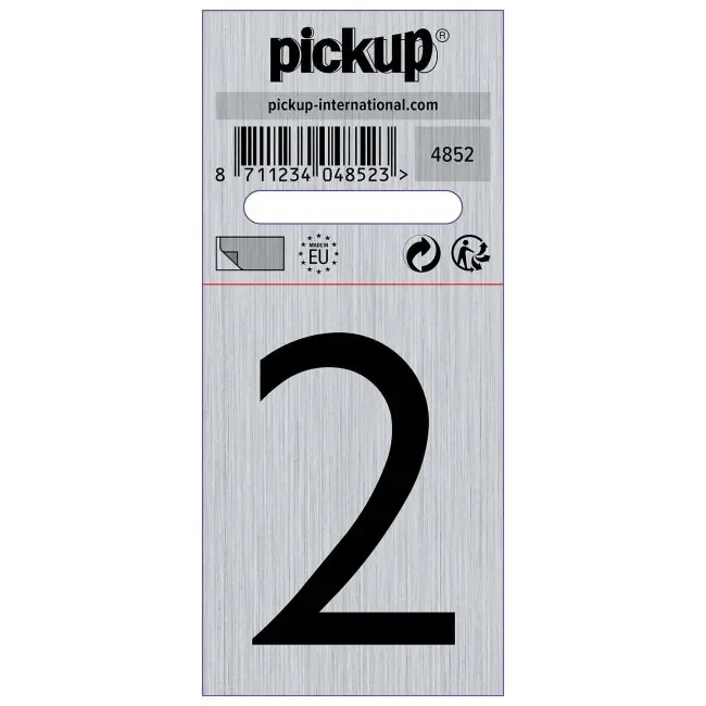 Samolepljiva pločica - broj 2 - 44x60mm