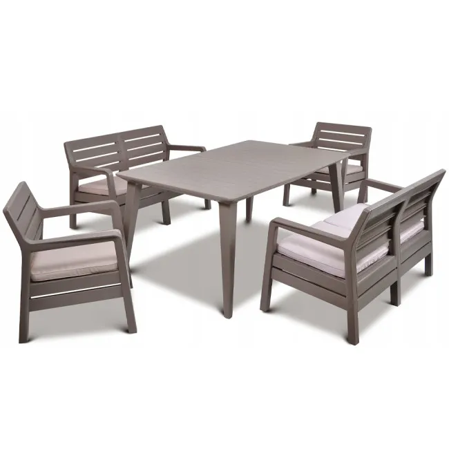 Set delano 2 sofe+2 fotelje+sto cappucino