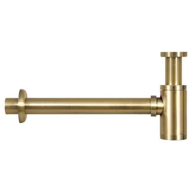 Sifon set lavabo mat zlatni