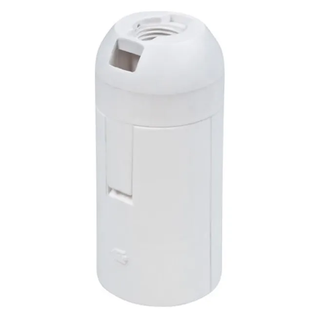 Sijalično grlo e14 termoplastično belo