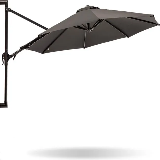 Suncobran zidni 2.7m sivi