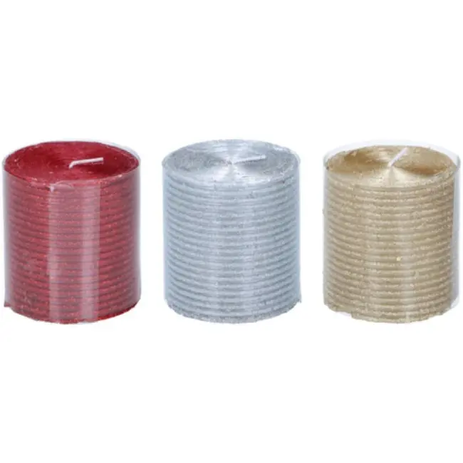 Sveća novogodišnja 7x7cm