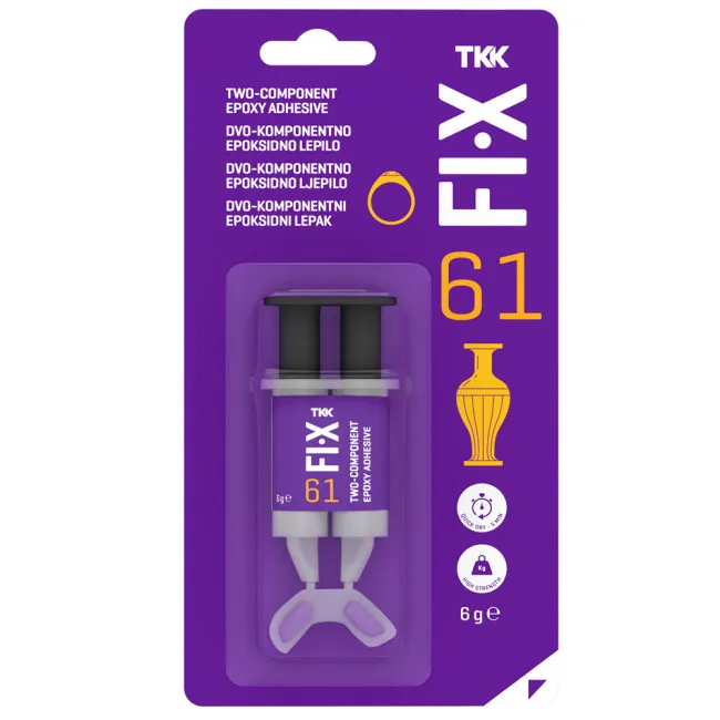Tkk lepak epoksidni dvokomponentni 6g fix 61