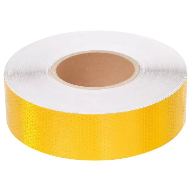 Traka reflektujuca 5 cm-46m zuta