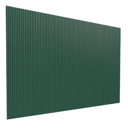 TRAPEZNI PROFIL TR10/100 DUBINE 10MM 1,135X2M ZELENI ( 2.27m2 )