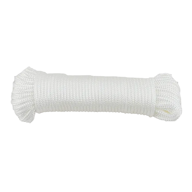 Uže poliprotestere n, pleteno, belo 4mm-20