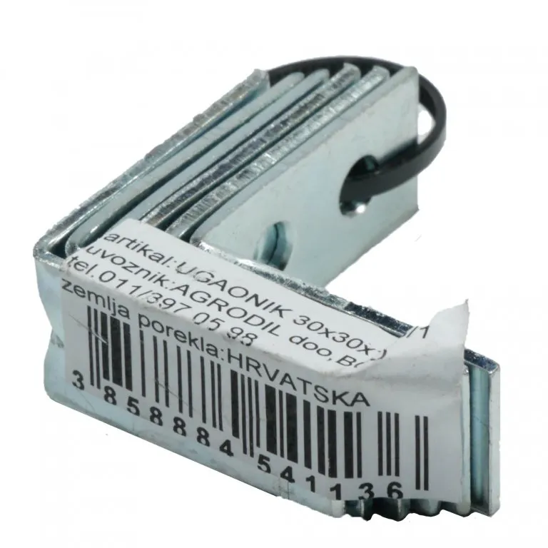 Ugaonik 1,5mm 30x30x15 6kom