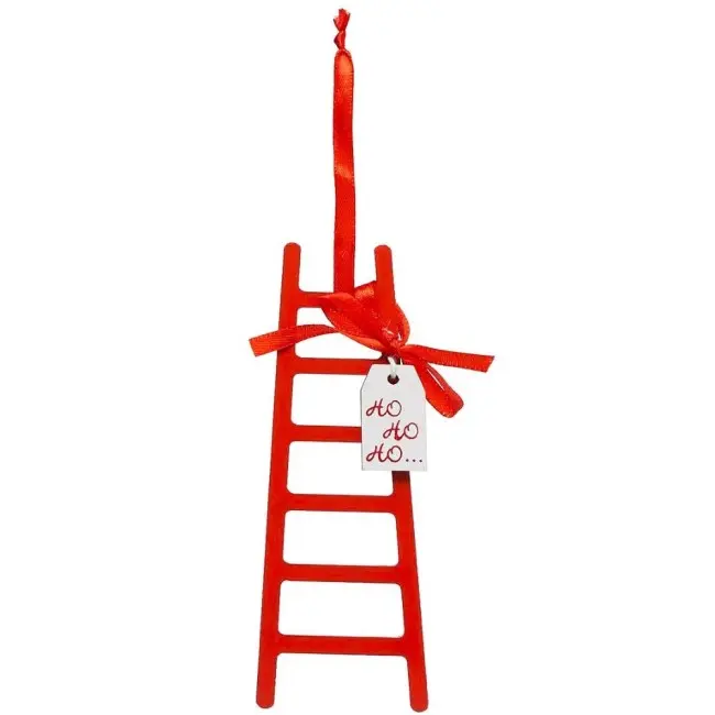 UKRAS DRVENE MERDEVINE HO HO HO CRVENA  H15CM