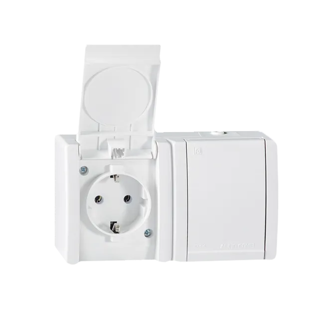 Utičnica og dvopolna dup. ip44 16a 250v 242 aling