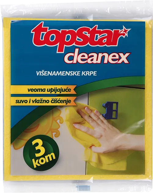 Višenamenska krpa 3/1-cleanextop-star