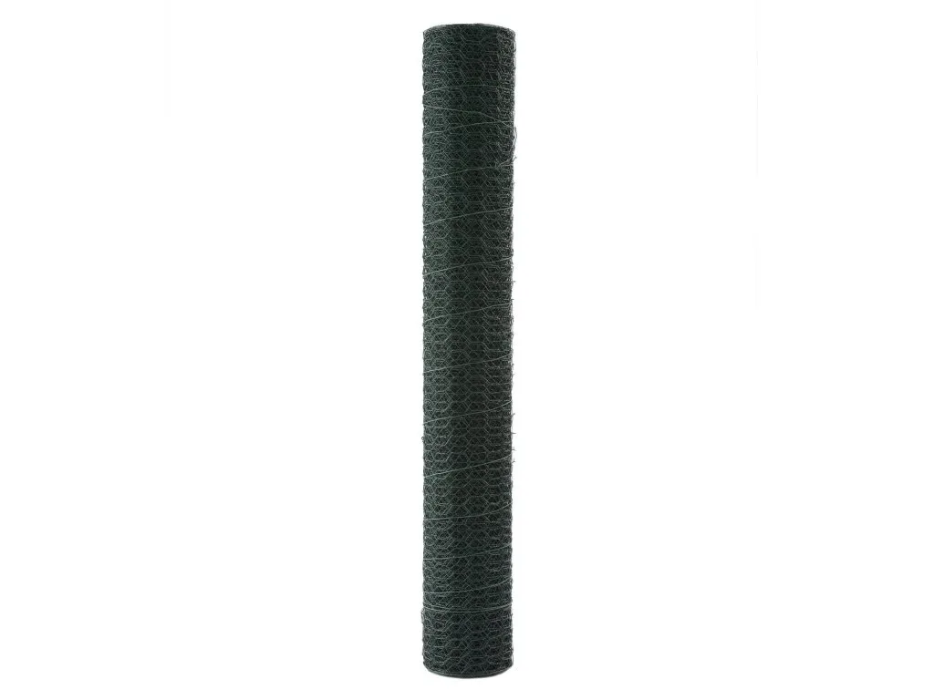 ZICANO PLETIVO  ZELENO HEKSAGONALNO L- 5m H- 100cm  promer rupe 25x1.0mm