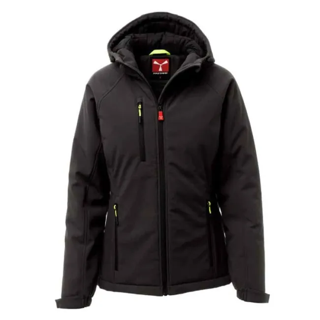 ZIMSKA SOFTSHELL JAKNA PAYPER GALE PAD  KAPULJAČA CRNE BOJE M