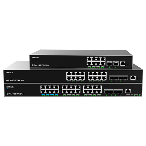 10/100/1000 16 PoE port Svič Grandstream GWN7812P L3 PoE upravljiv...
