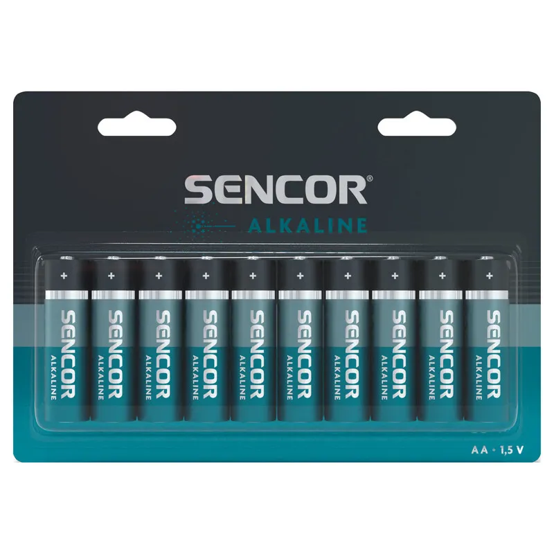 Baterija Sencor LR06 AA 10BP Alkalna 10/1