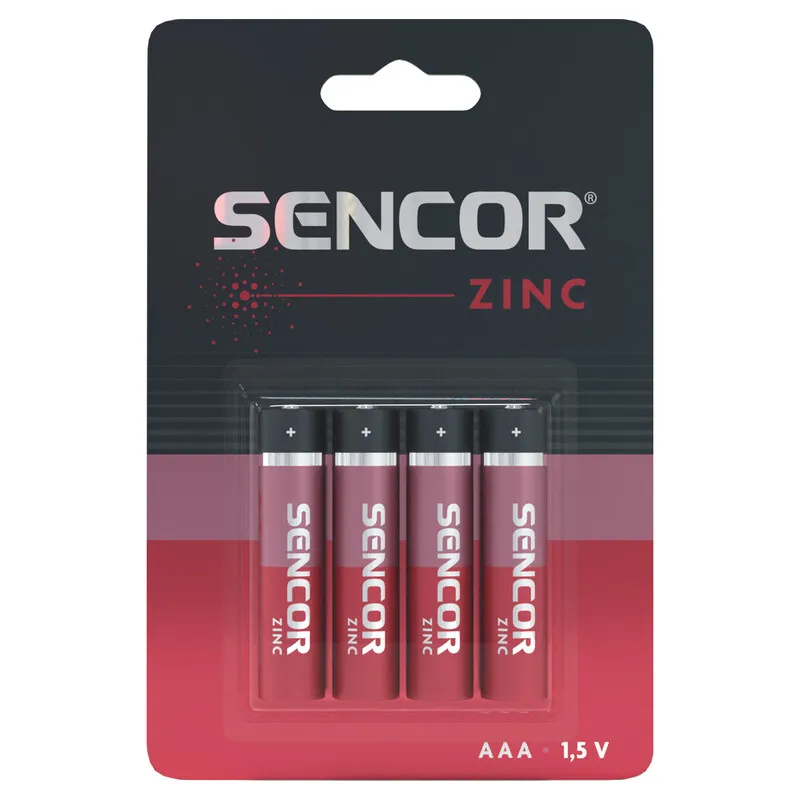 Baterija Sencor R03 AAA 4BP Cink Karbon 4/1