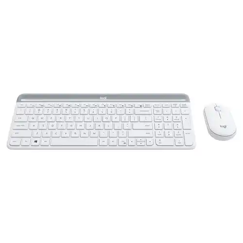Bežična tastatura + miš Logitech MK470 US Bela