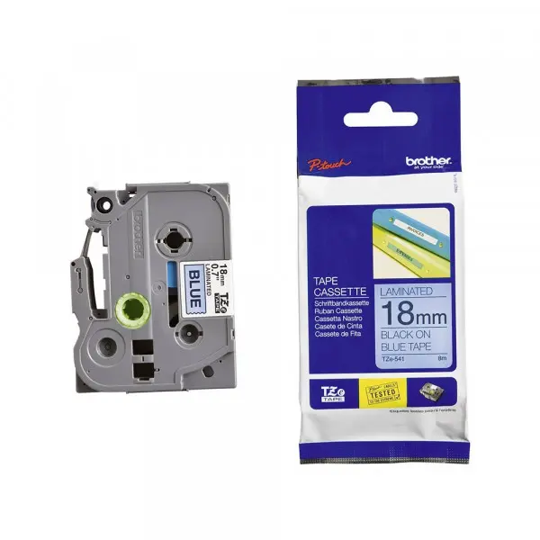 Brother traka, TZE541 18mm B/Blue