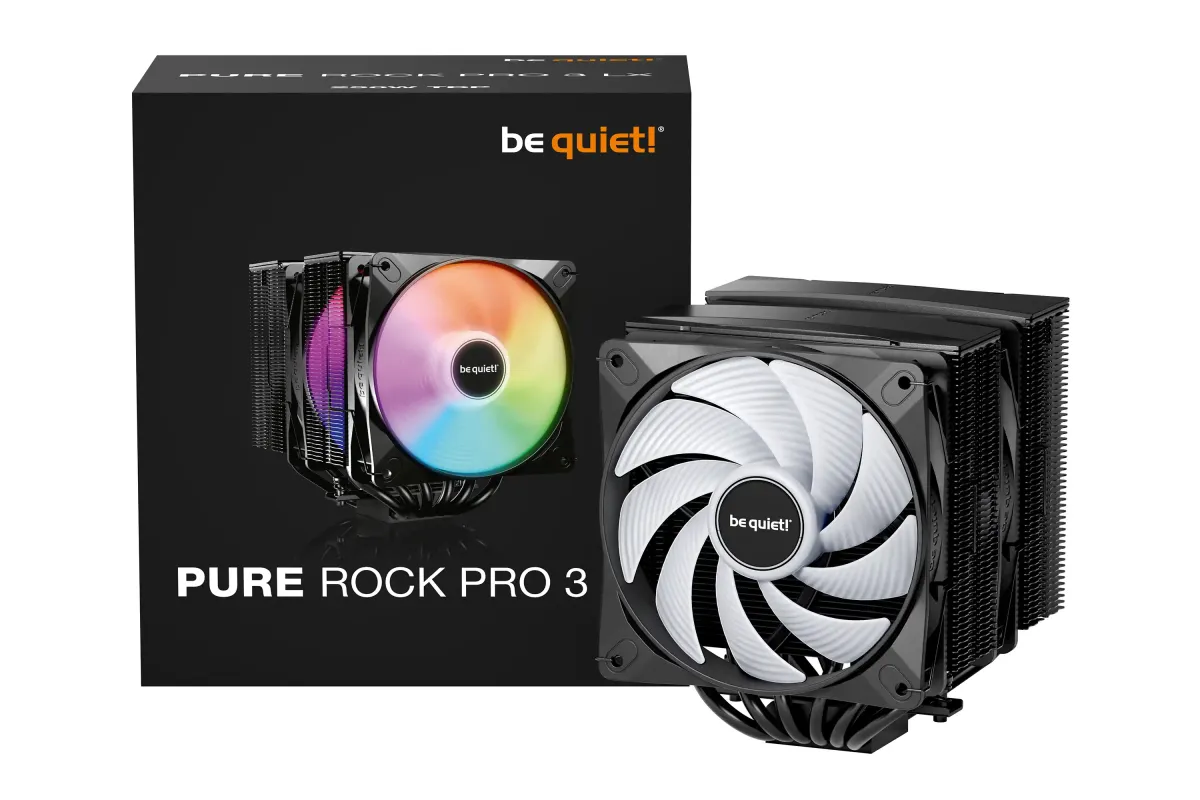 CPU Cooler Be quiet ARGB Pure Rock PRO 3 LX BK043 (AM4,AM5,1200,170...