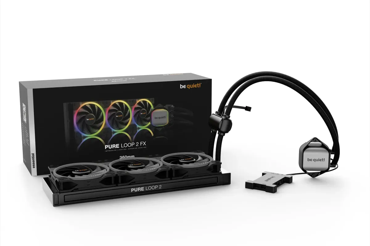CPU Vodeno hladjenje Be quiet RGB Pure Loop  2 FX 360mm BW015 (AM4,...