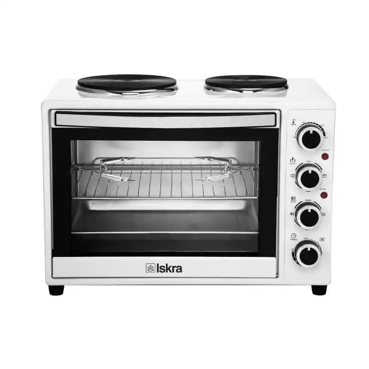 Električni šporet stoni mini Iskra HL38RCT/WH širina 52cm/2x str...