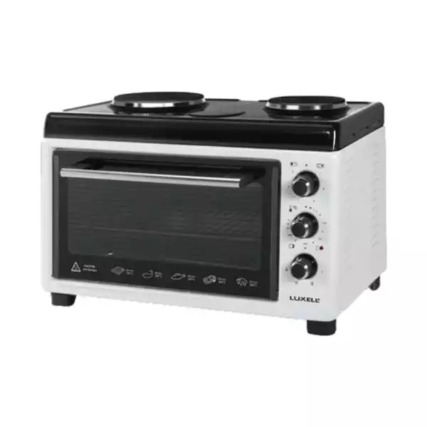 Električni šporet stoni mini Luxell LX13560 širina 53cm/2x struj...