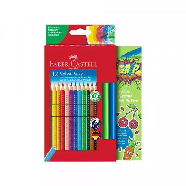 Faber Castell Drvene bojice Faber Castel Grip 1/12 +2 grip col.mark...