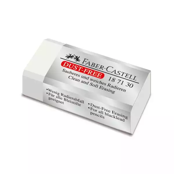 Faber Castell Gumica Faber Castell dust free bela (1/30) 187130 ( 5...