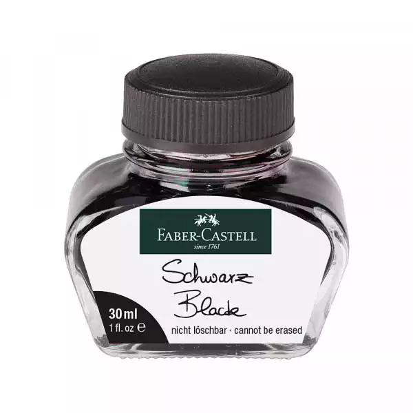 Faber Castell Mastilo za naliv pero Faber Castell 149854 30ml crno ...