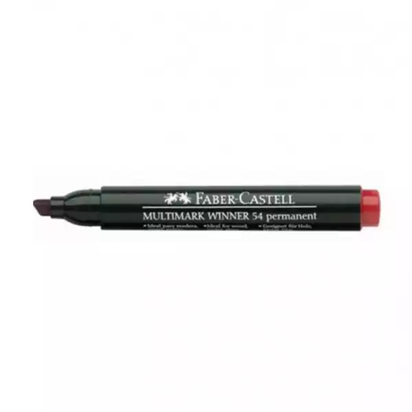 Faber Castell Permanent Marker Faber Castell crveni kosi vrh 54 082...