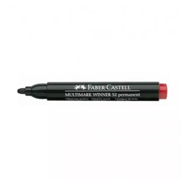 Faber Castell Permanent Marker Faber Castell crveni obli 52 13863 (...