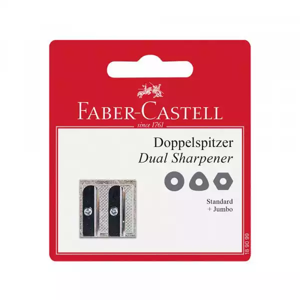 Faber Castell Rezač metalni Faber Castell dupli blister 263314 ( C...
