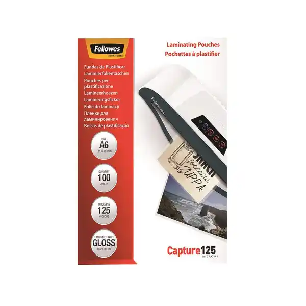 Fellowes Folija za plastifikaciju FELLOWES 5307201 - A6 125 mic ( 5...