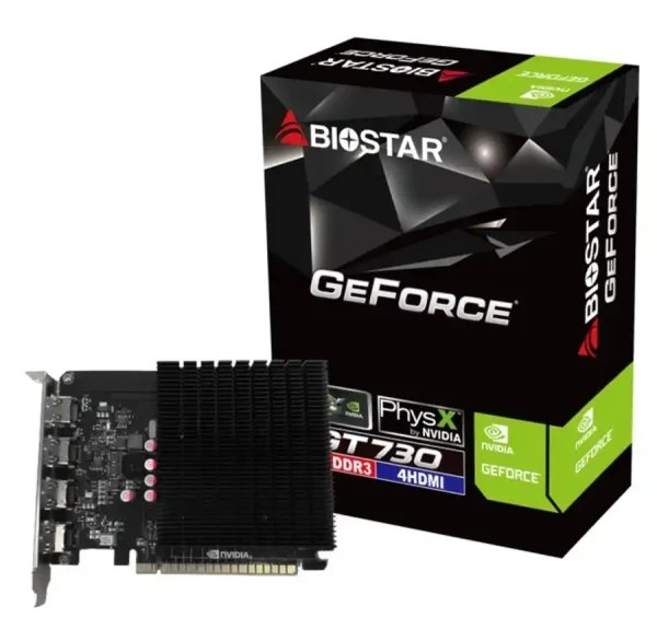 Graficka karta Biostar GT730 4GB GDDR3 64 bit 4xHDMI Outlet
