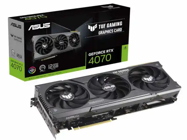 Grafička karta ASUS TUF-RTX4070-12G-GAMING NVD12GBGDDR6X192bit' ( ...