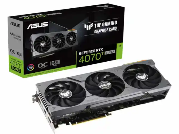 Grafička karta ASUS TUF-RTX4070TIS-O16G-GAMING NVD16GBGDDR6X256bit...