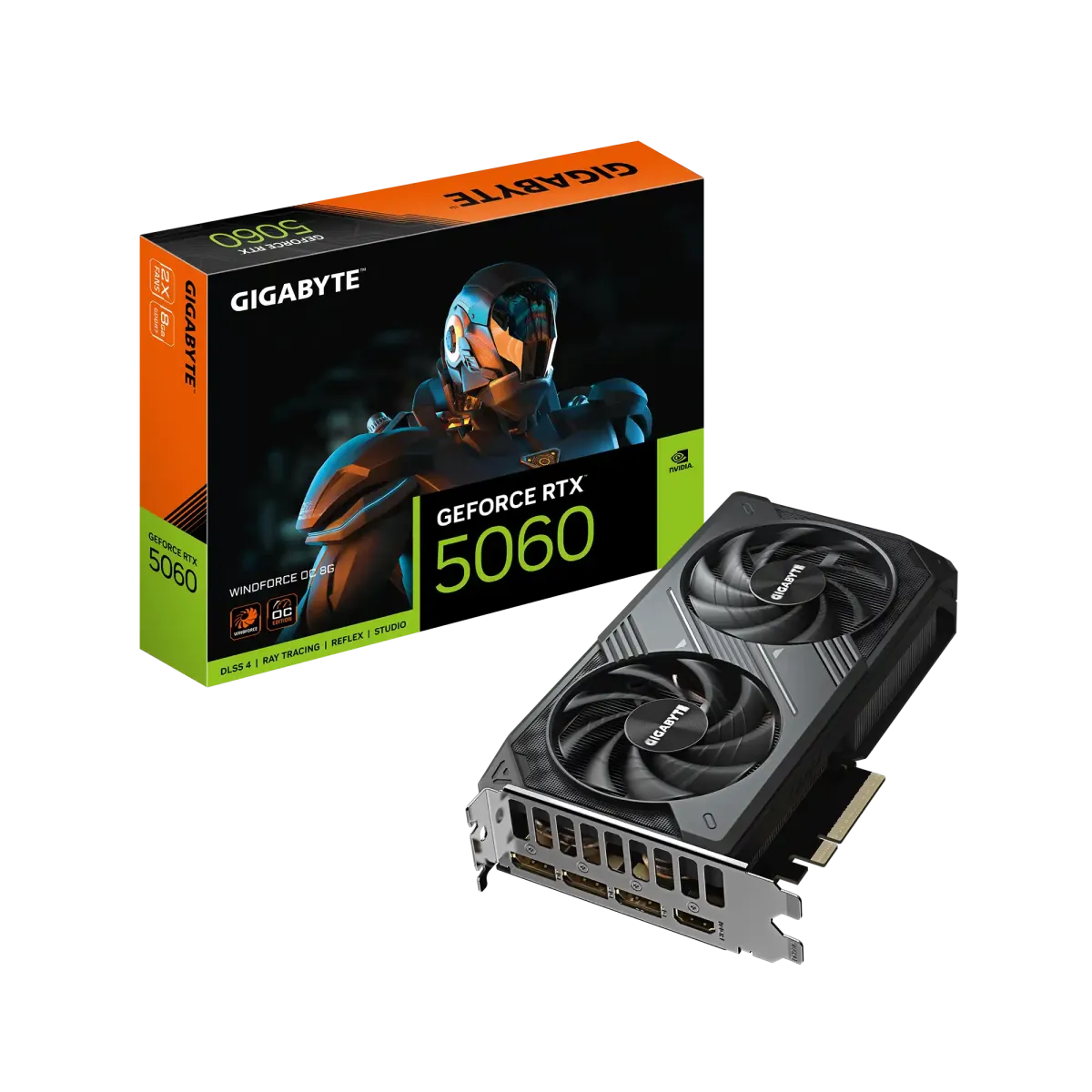 Grafička karta Gigabyte GeForce RTX 5060 Windforce OC GV-N5060WF2O...