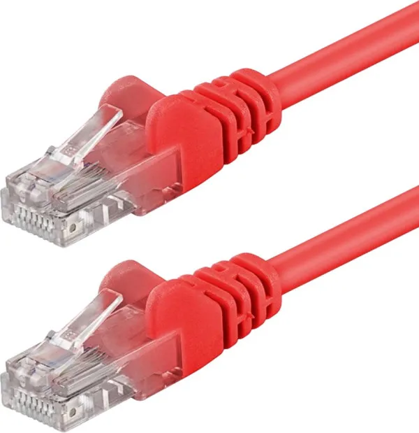 Kabl Intellinet Patch, Cat6 compatible, UUTP, 5m, crveni 343367