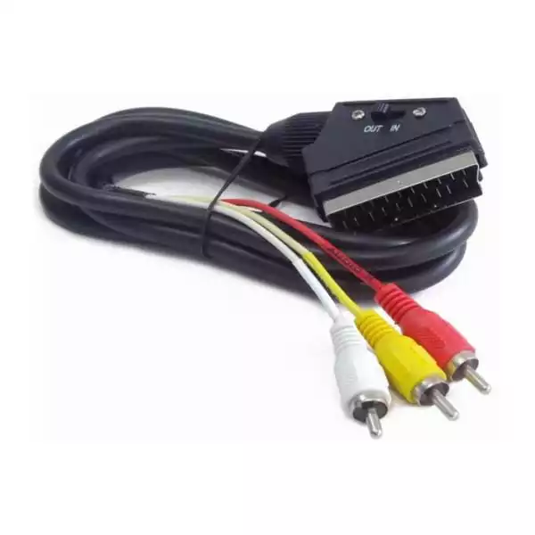 Kabl Skart - 3 činča sa prekidačem Gembird CCV-519-001 audio-vid...