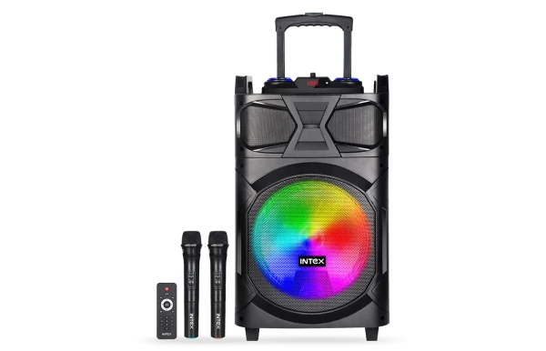 Karaoke zvučnik Intex T-350 TUFB (Dual) v5.1 Trolley FM/Aux/HDMI/U...